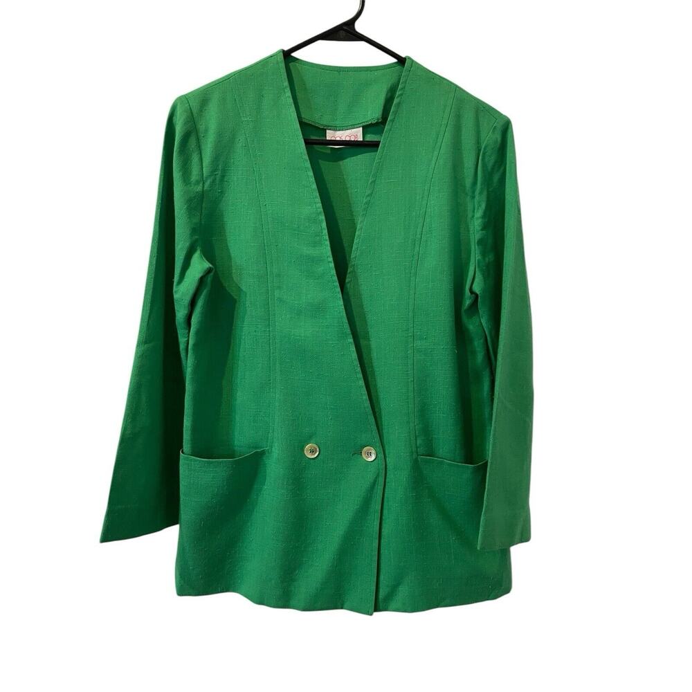 COS COB Emerald Green Small-Jacket